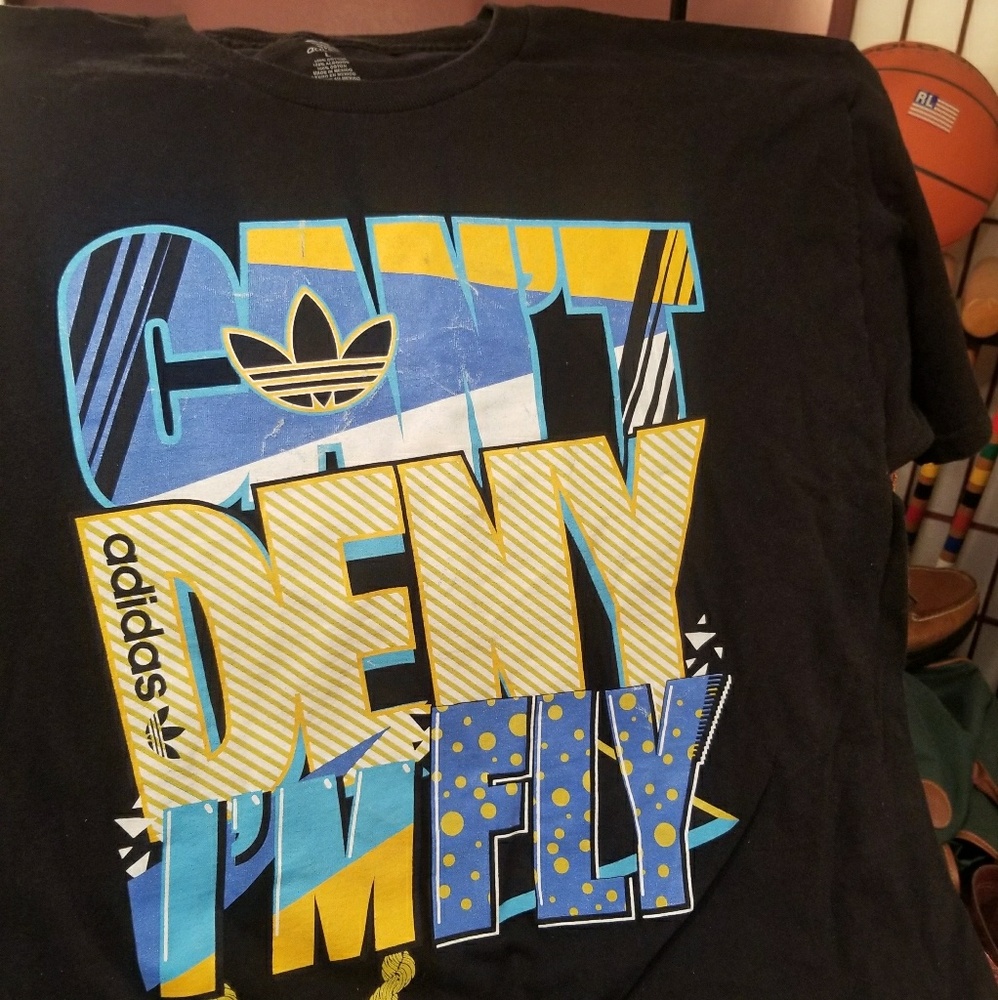 Adidas Can't Deny I'm Fly Tee Mens Sz ?